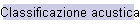 Classificazione acustica